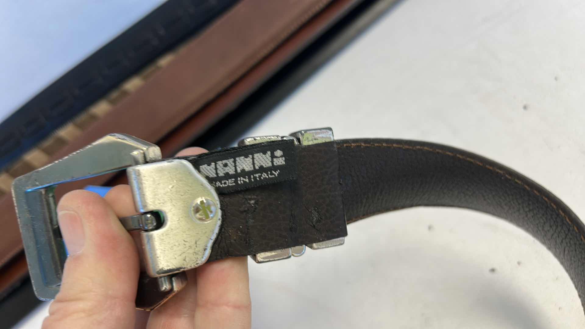 Photo 1 of 8 MENS LEATHER BELTS