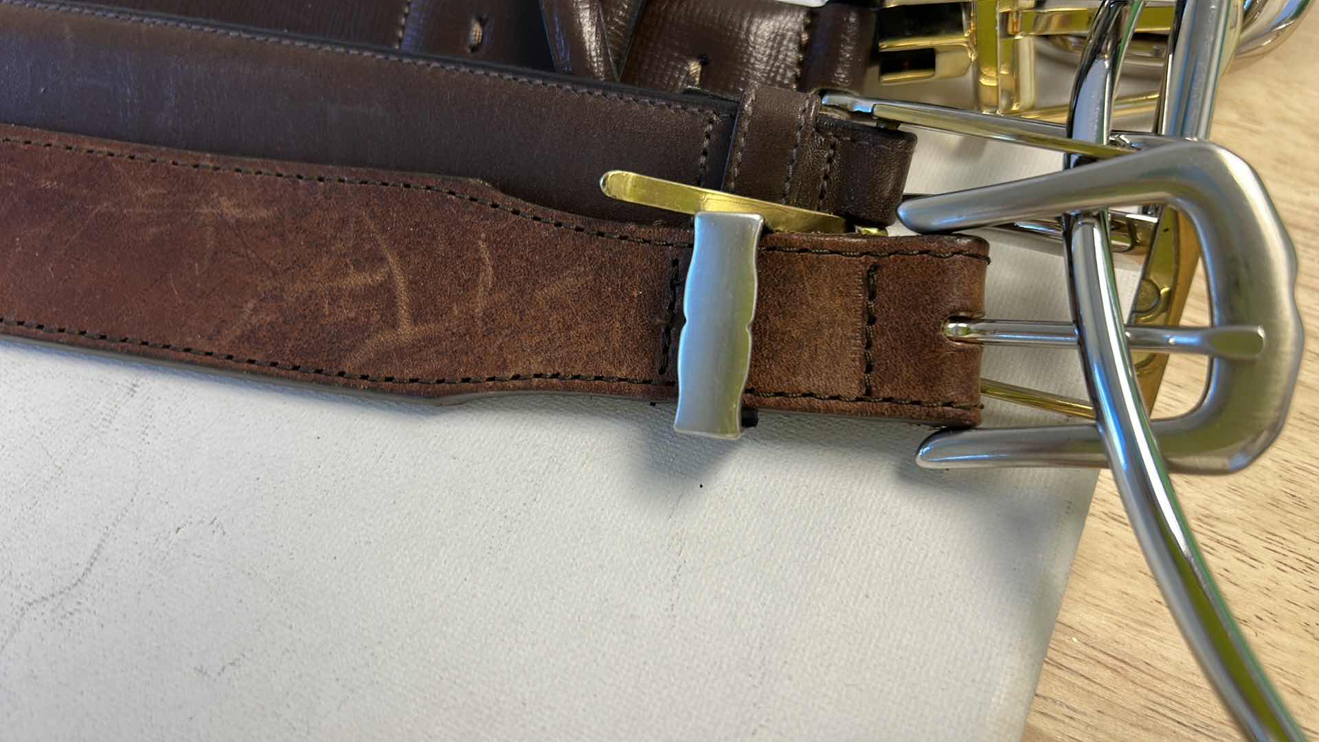 Photo 1 of 8 MENS LEATHER BELTS