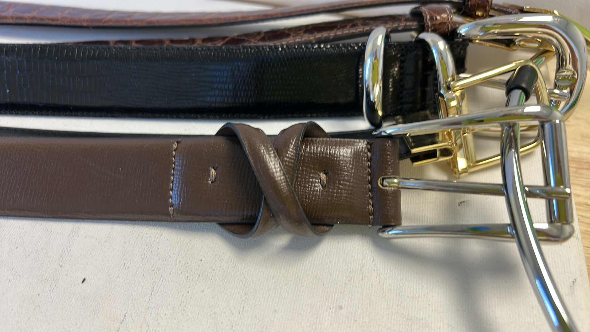 Photo 1 of 8 MENS LEATHER BELTS