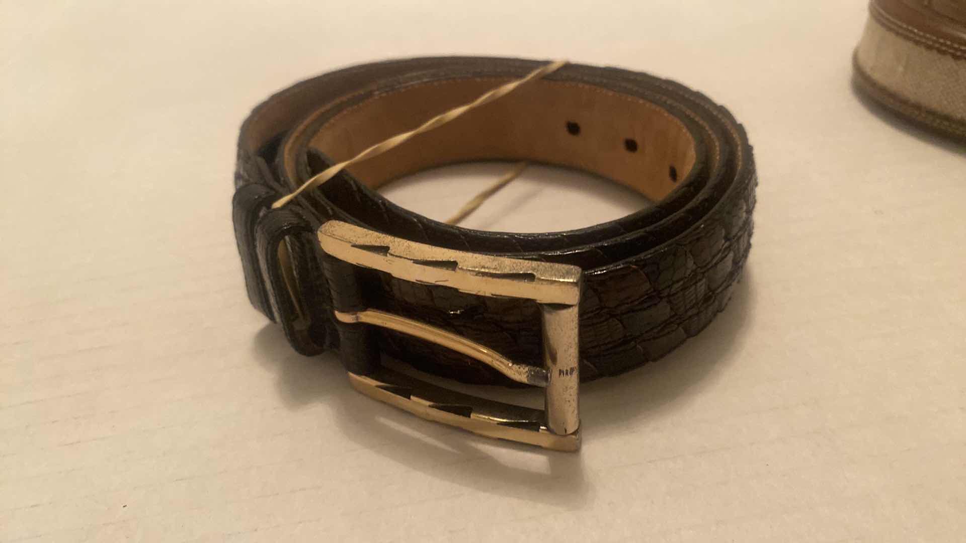 Photo 1 of 3 - MEZLAN BELTS MADE IN SPAIN SIZES 38 & 40