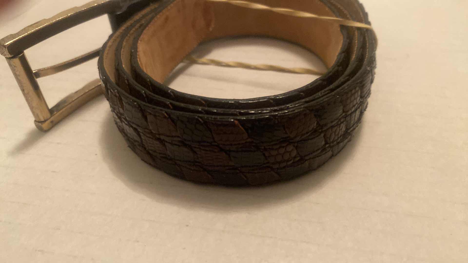 Photo 1 of 3 - MEZLAN BELTS MADE IN SPAIN SIZES 38 & 40