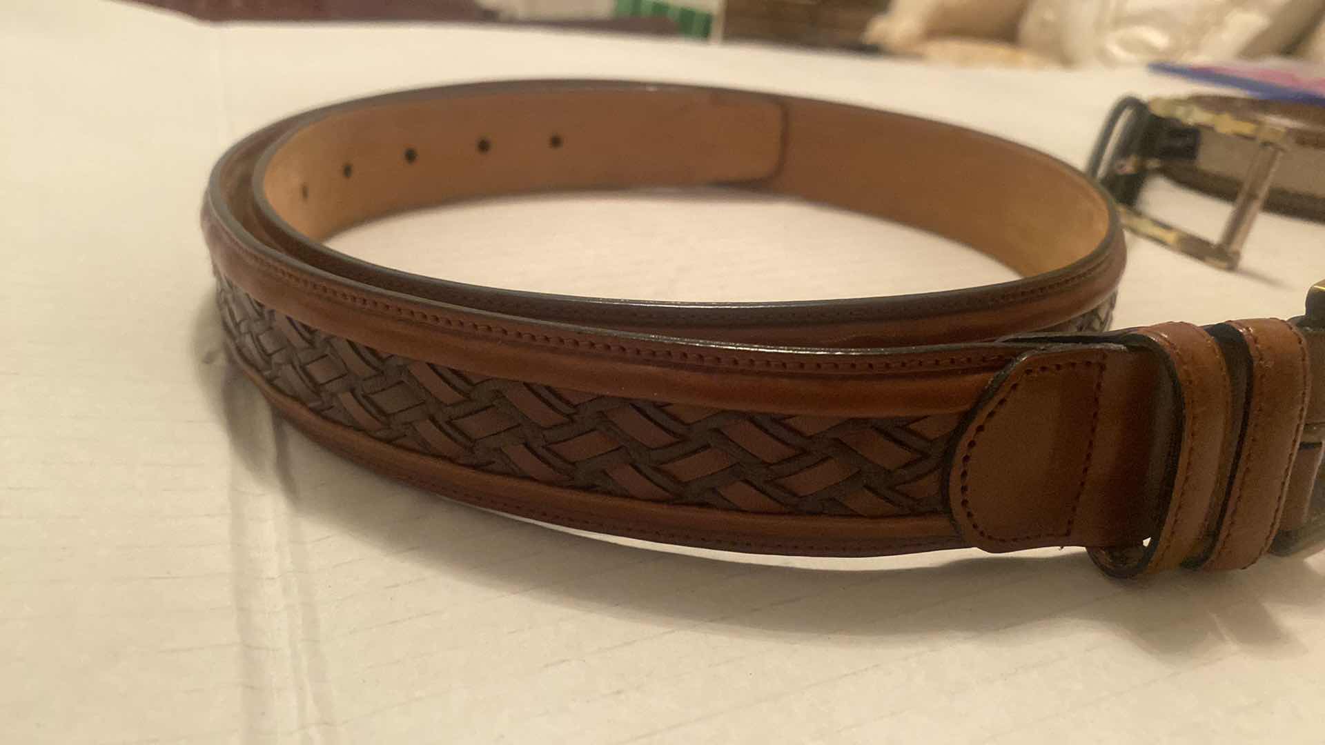 Photo 1 of 3 - MEZLAN BELTS MADE IN SPAIN SIZES 38 & 40