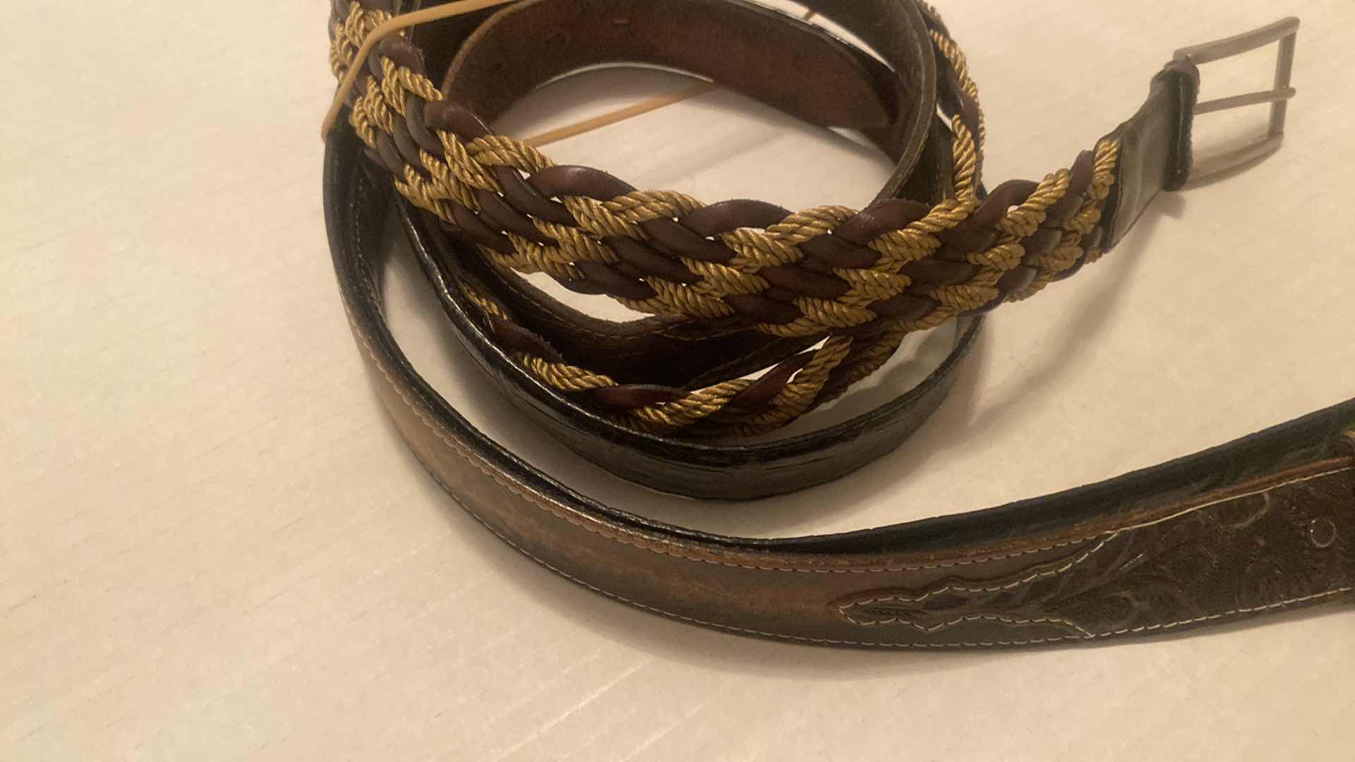 Photo 1 of 5 - BELTS SIZE 38 & 40