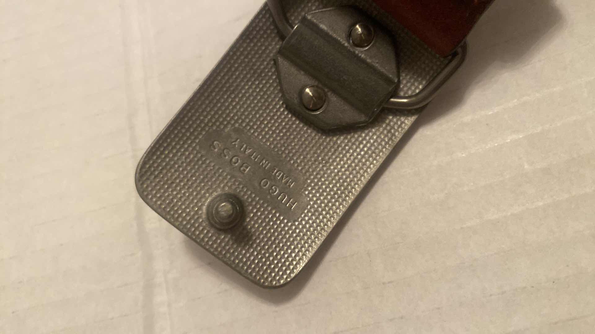 Photo 1 of 2 - COLE HAHN & 1 - HUGO BOSS BELTS SIZE 40