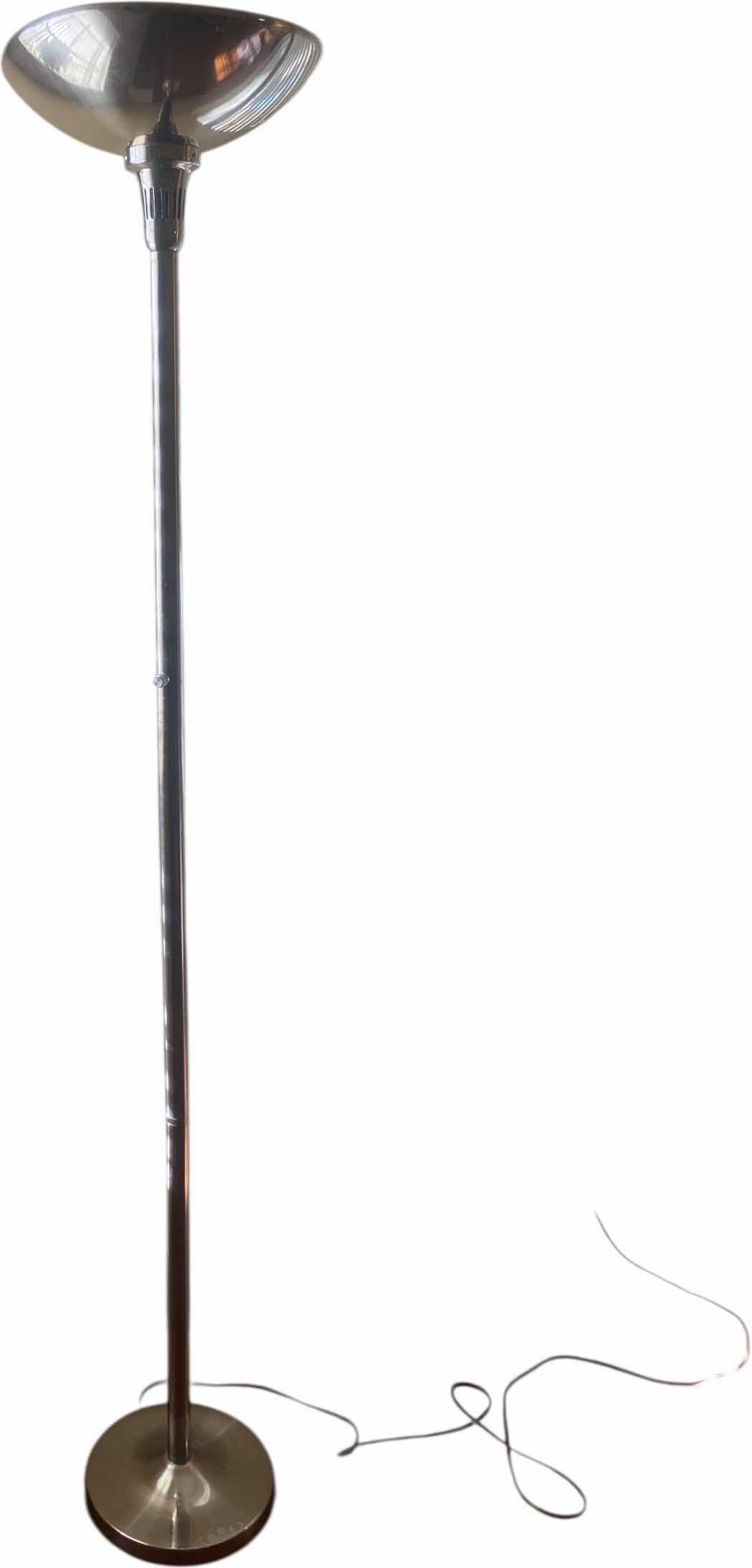Photo 1 of SILVER FLOOR LAMP H69 1/2”