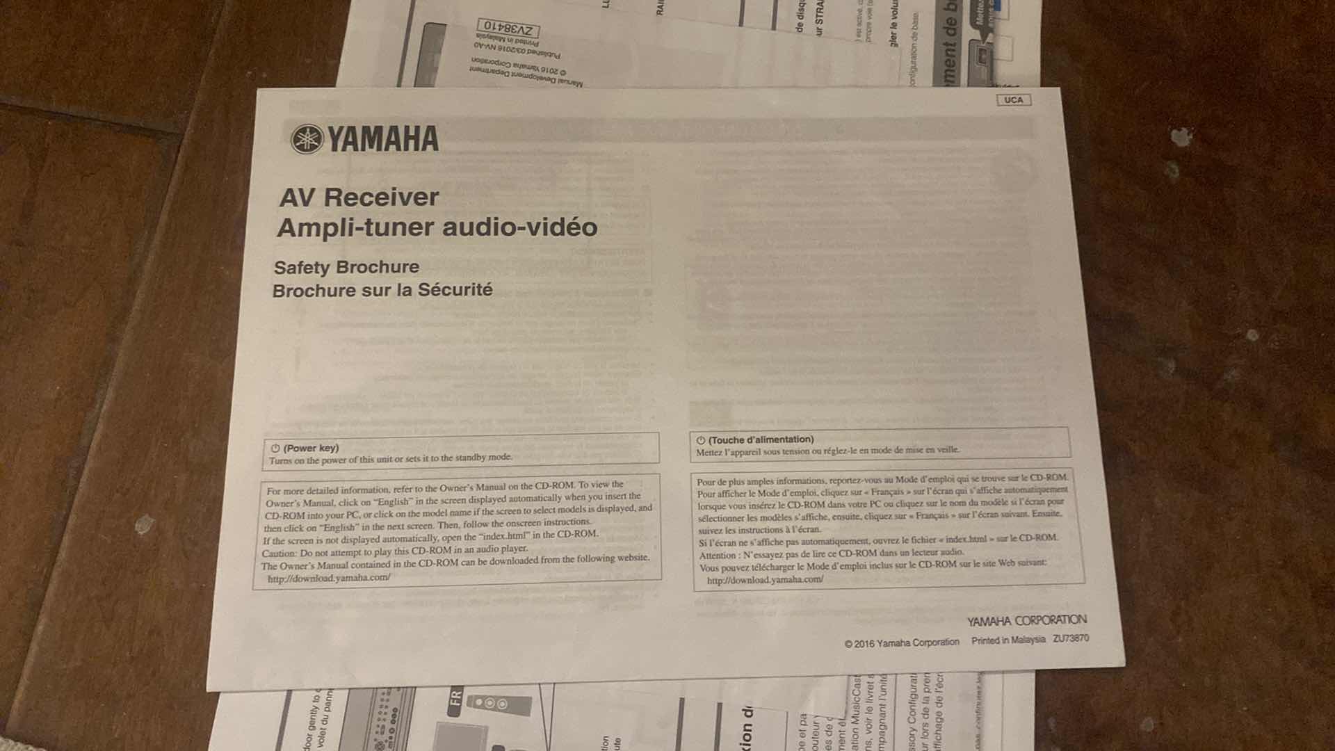 Photo 1 of YAMAHA AVENTAGE 310WV9.2 CHANNEL NETWORK READY 4K ULTA HD & 3D PASS THRU A/V HOME THEATER RECEIVER RX-A2060BL