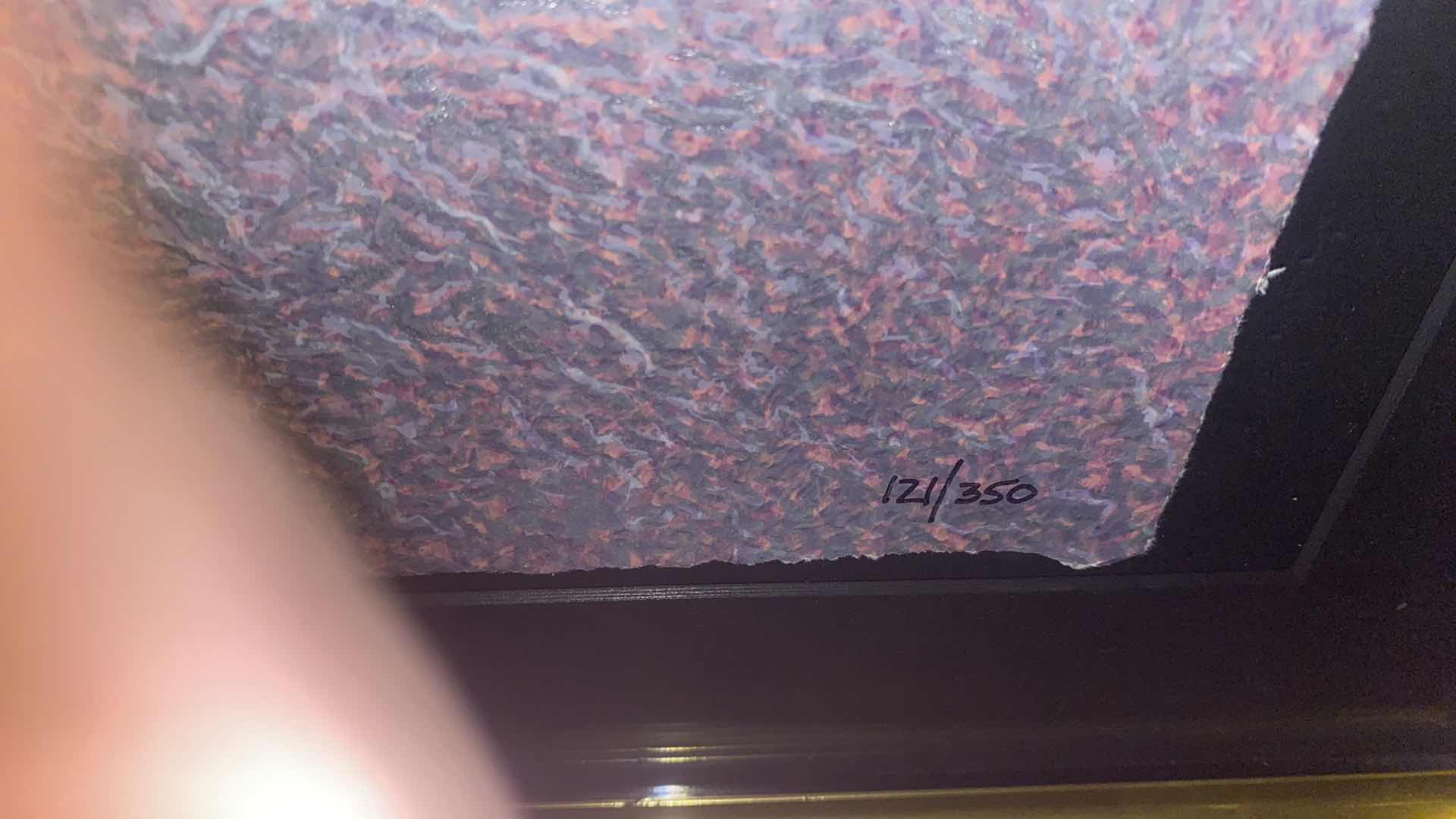 Photo 1 of VINTAGE 1996 FRAMED “TOAST FOR THE ORCHESTRA” by ANATOLE KRASNYANSKY SERIGRAPH SIGNED & NUMBERED ARTWORK UNFRAMED MEASURES 30 1/2” X 46 1/4” FRAMED 56“ X 41“ WITH COA