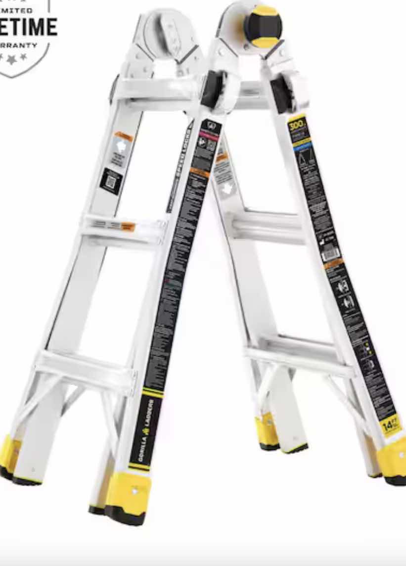 Photo 1 of GORILLA LADDER 300lb LOAD 6’ to 11’2”