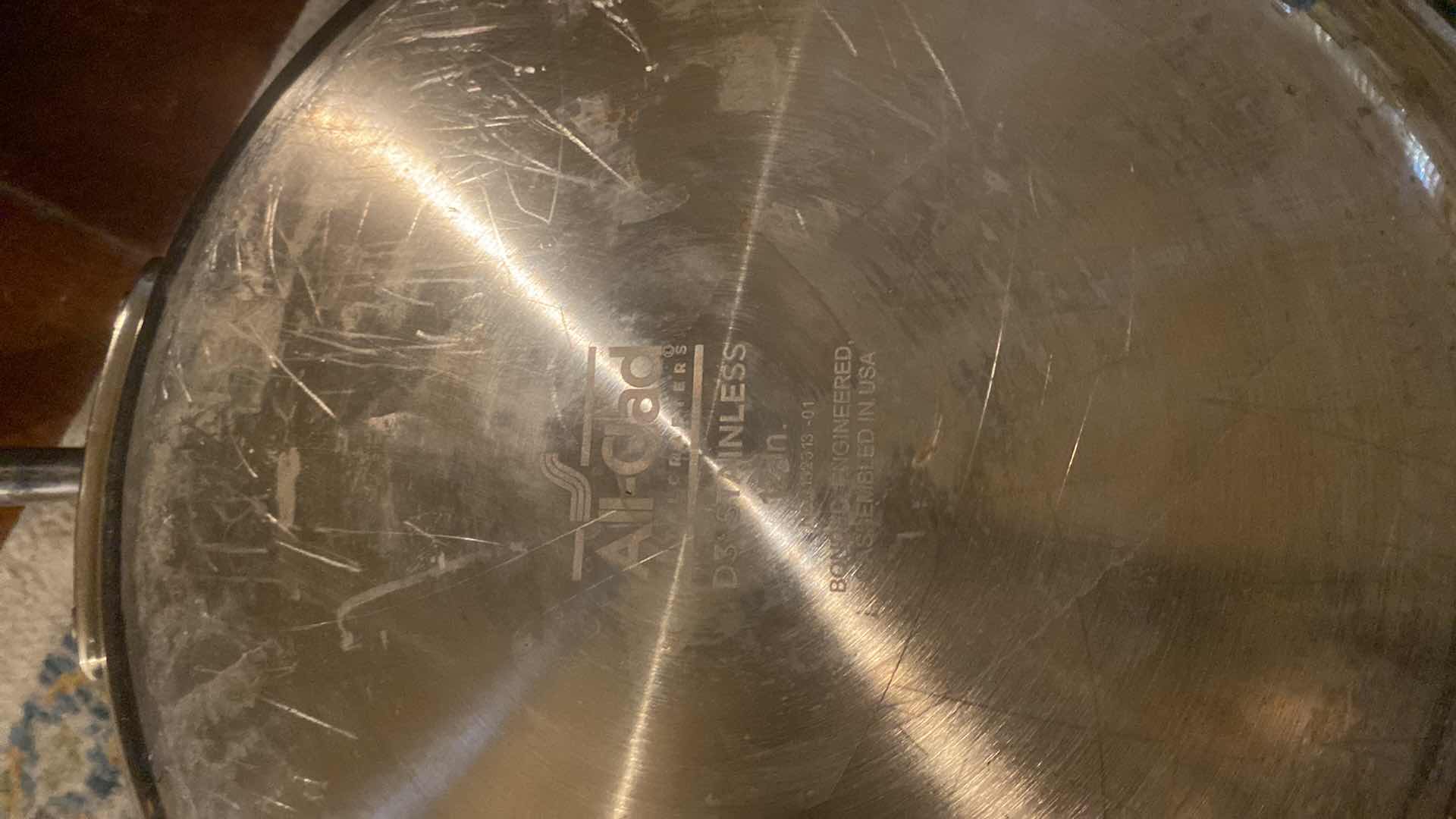 Photo 1 of SCANPAN & ALL CLAD SKILLETS WITH LIDS