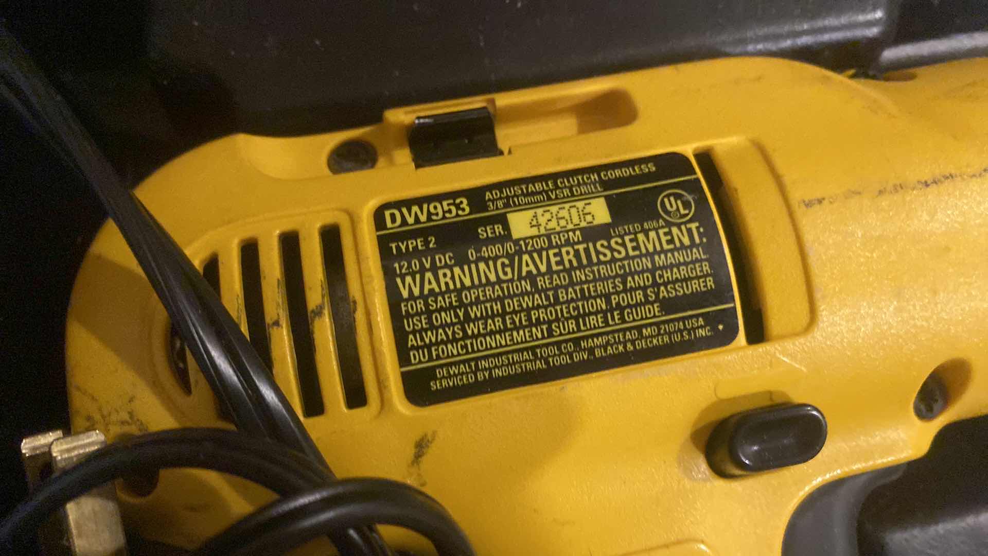 Photo 1 of 2 - DeWALT TOOLS