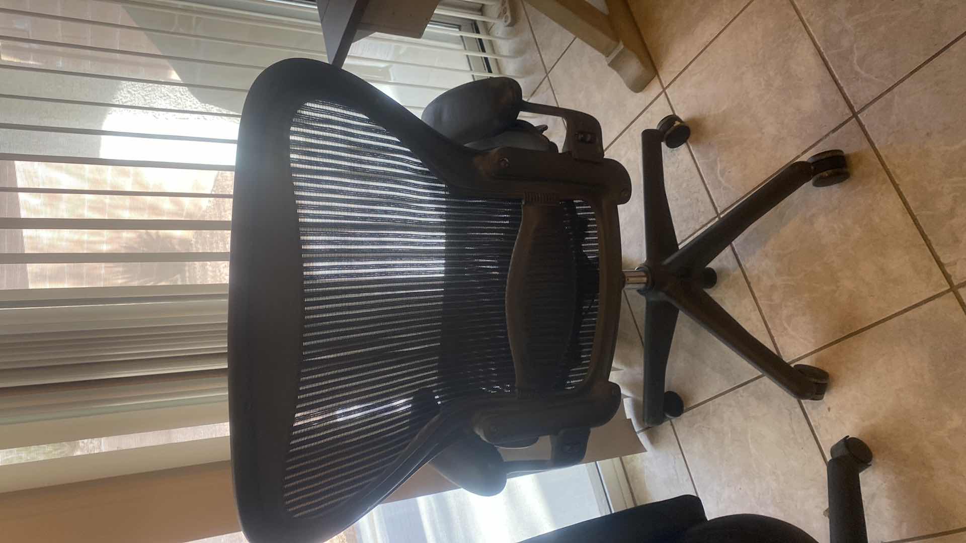 Photo 1 of BLACK MESH DESK CHAIR