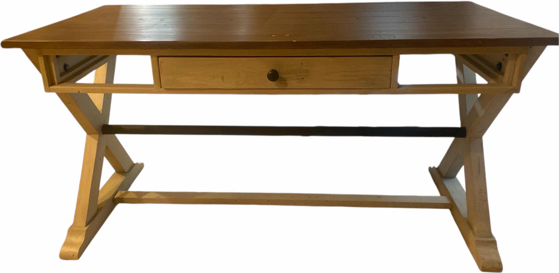 Photo 1 of WOOD DESK 60” X 27 3/4” H30 1/2”