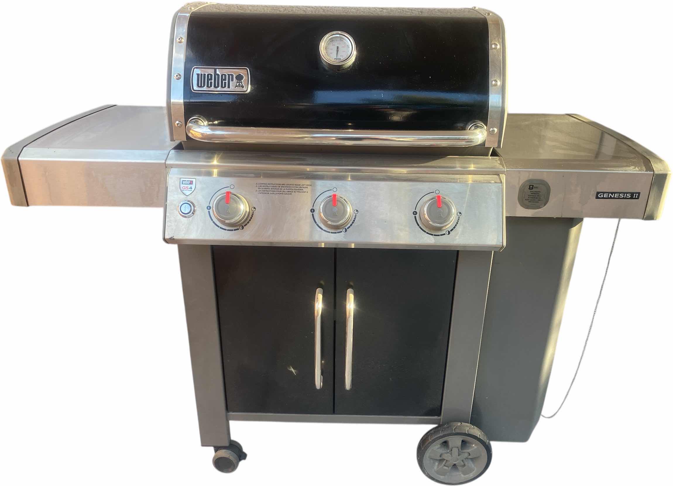Photo 1 of WEBER GENESIS II GS4 GRILL, INCLUDED PROPANE TANK