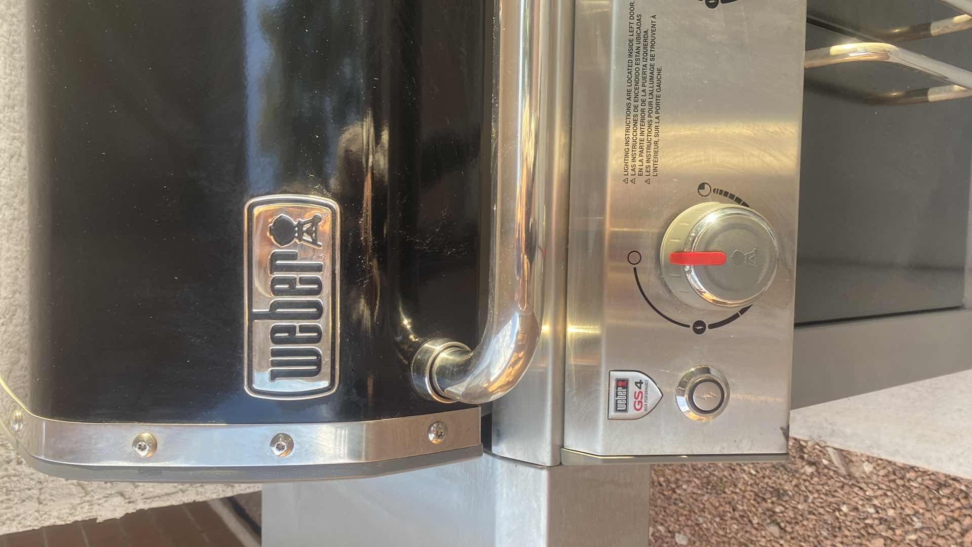 Photo 1 of WEBER GENESIS II GS4 GRILL, INCLUDED PROPANE TANK