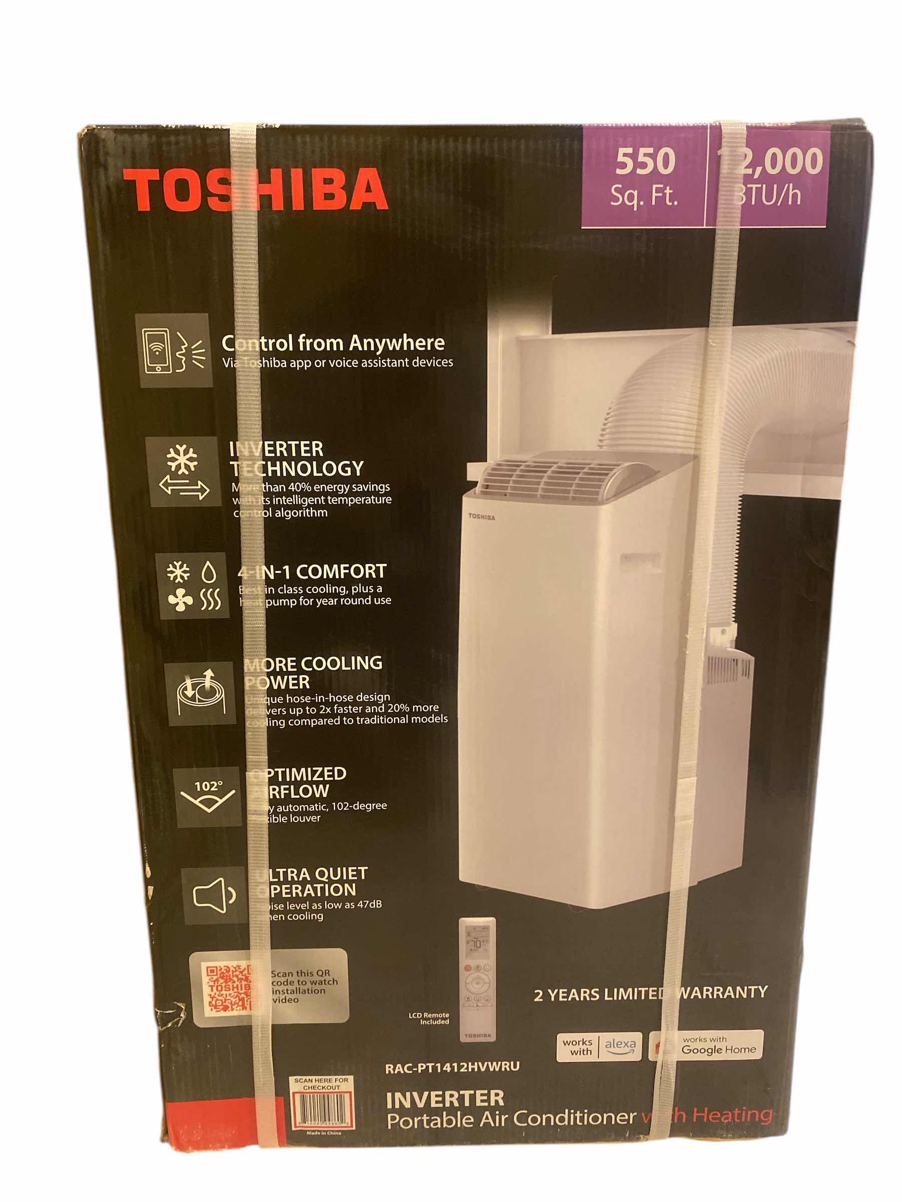 Photo 1 of NEW TOSHIBA INVERTER PORTABLE AIR CONDITIONER