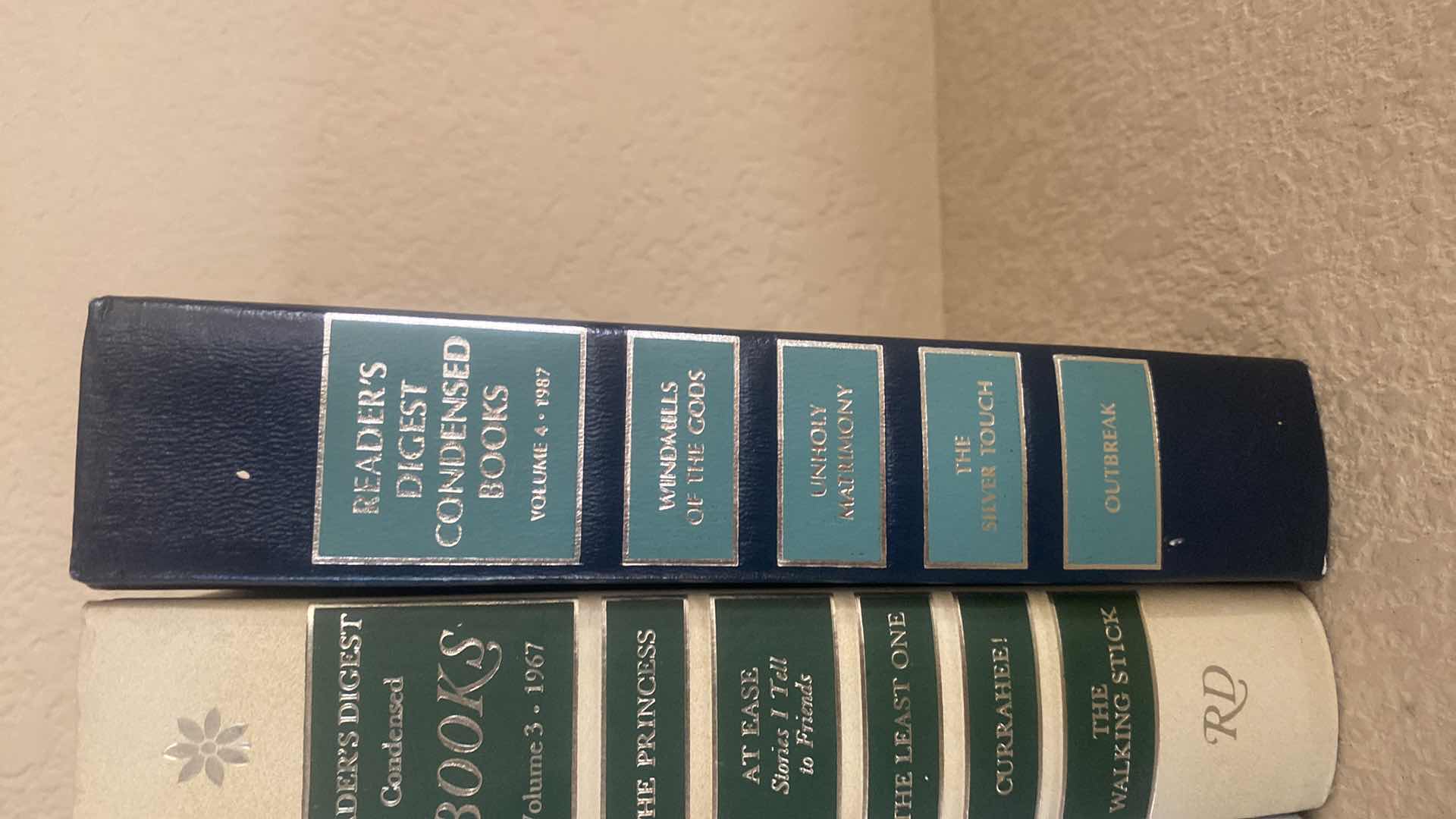 Photo 1 of VINTAGE READERS DIGEST CONDENSED BOOKS (5)