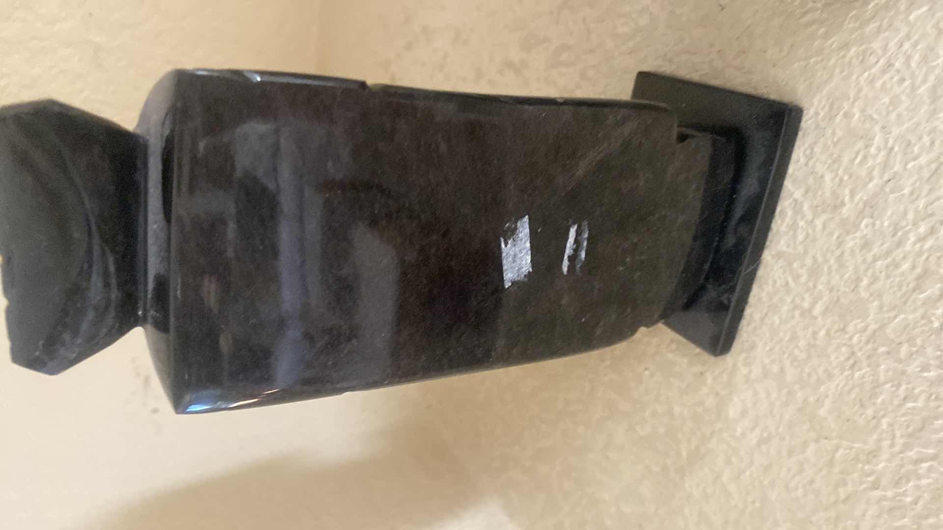 Photo 1 of MEXICAN BLACK OBSIDIAN STATUES H7 1/4”