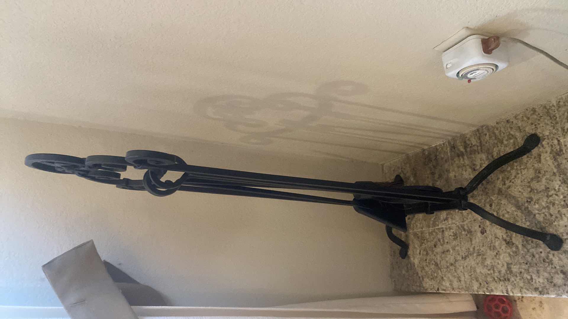 Photo 1 of IRON 5 PIECE FIREPLACE SET