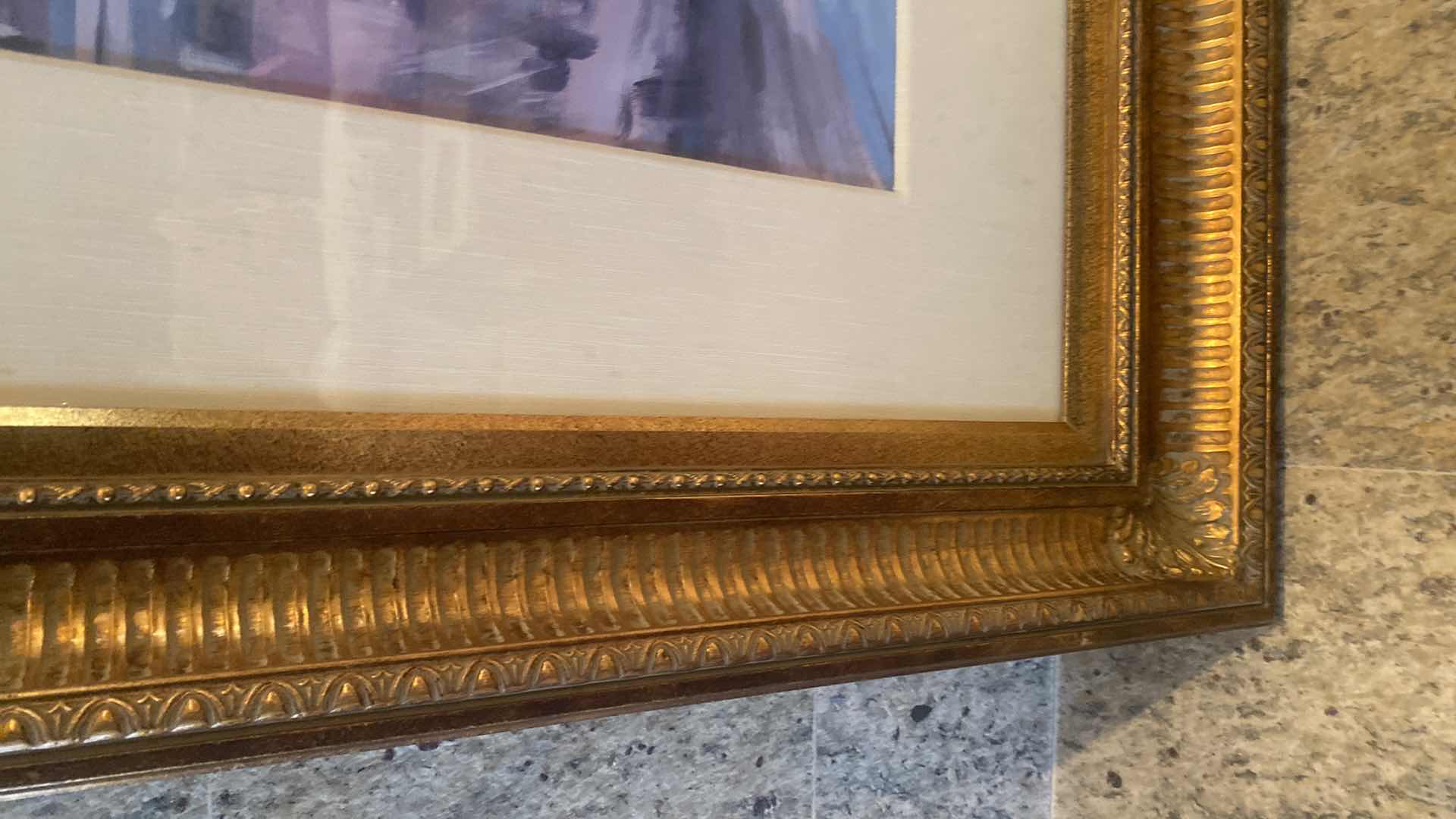 Photo 1 of ORNATE GOLD FRAMED PRINT OF HALF DOME IN YOSEMITE NATIONAL PARK 44“ X 56“