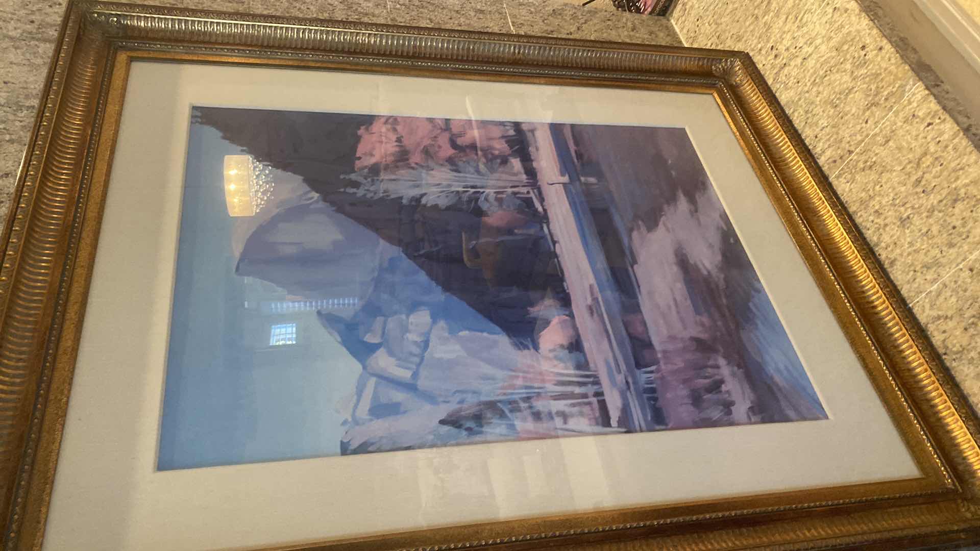 Photo 1 of ORNATE GOLD FRAMED PRINT OF HALF DOME IN YOSEMITE NATIONAL PARK 44“ X 56“