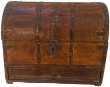Photo 1 of WOOD TREASURE BOX 14” x 9 1/2” H11”