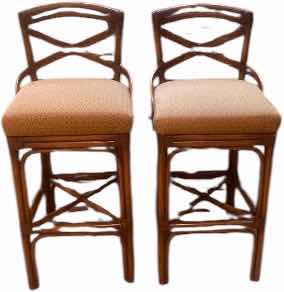 Photo 1 of PAIR OF BARSTOOLS SEAT HEIGHT 31” OVERALL H41”