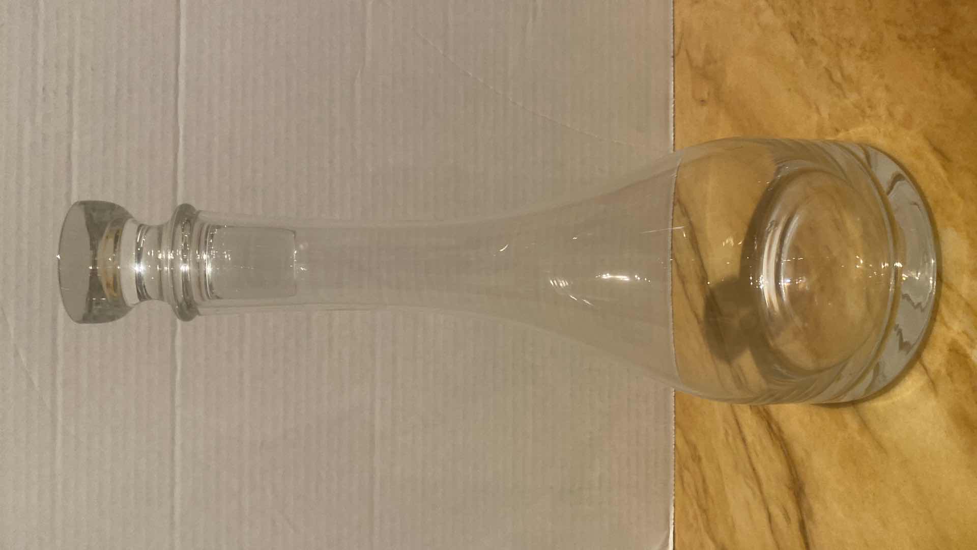 Photo 1 of GLASS DECANTER