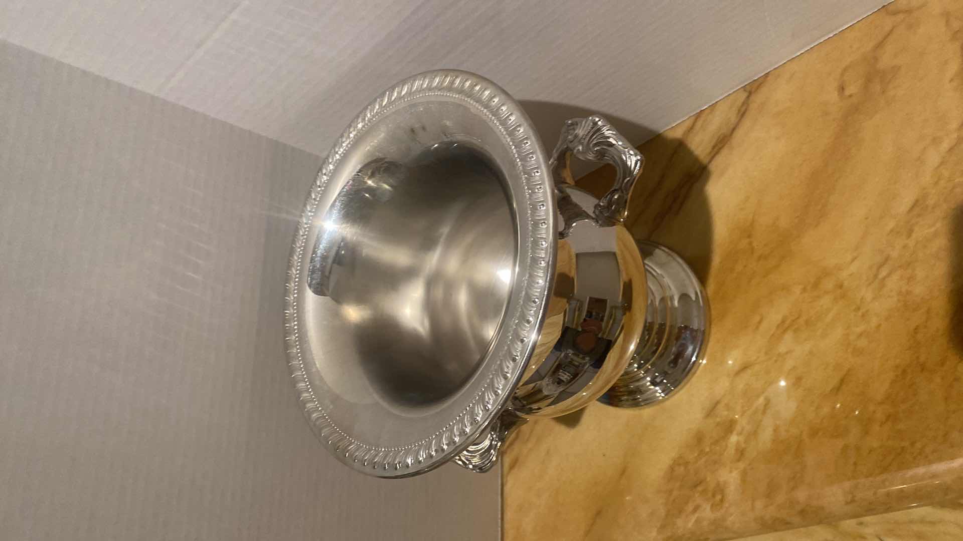 Photo 1 of SHERIDAN SILVER PLATED CHAMPAGNE BUCKET