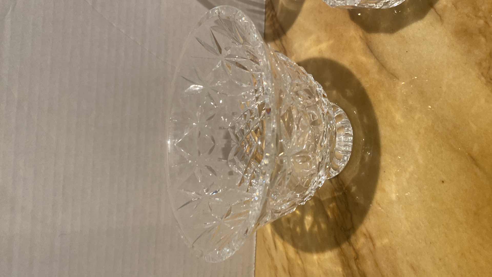 Photo 1 of 4-CRYSTAL BOWLS & VASE H6”