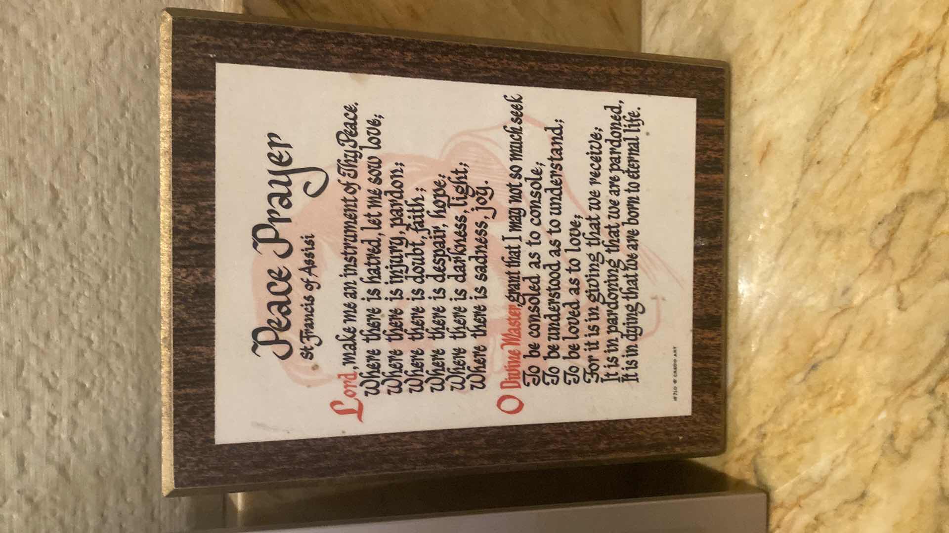 Photo 1 of ATOMIC CLOCK & 3 WALL PLAQUES LARGEST 7” X 9 1/2”