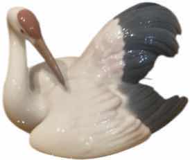 Photo 1 of LLADRO STORK 5” X 2 1/2”