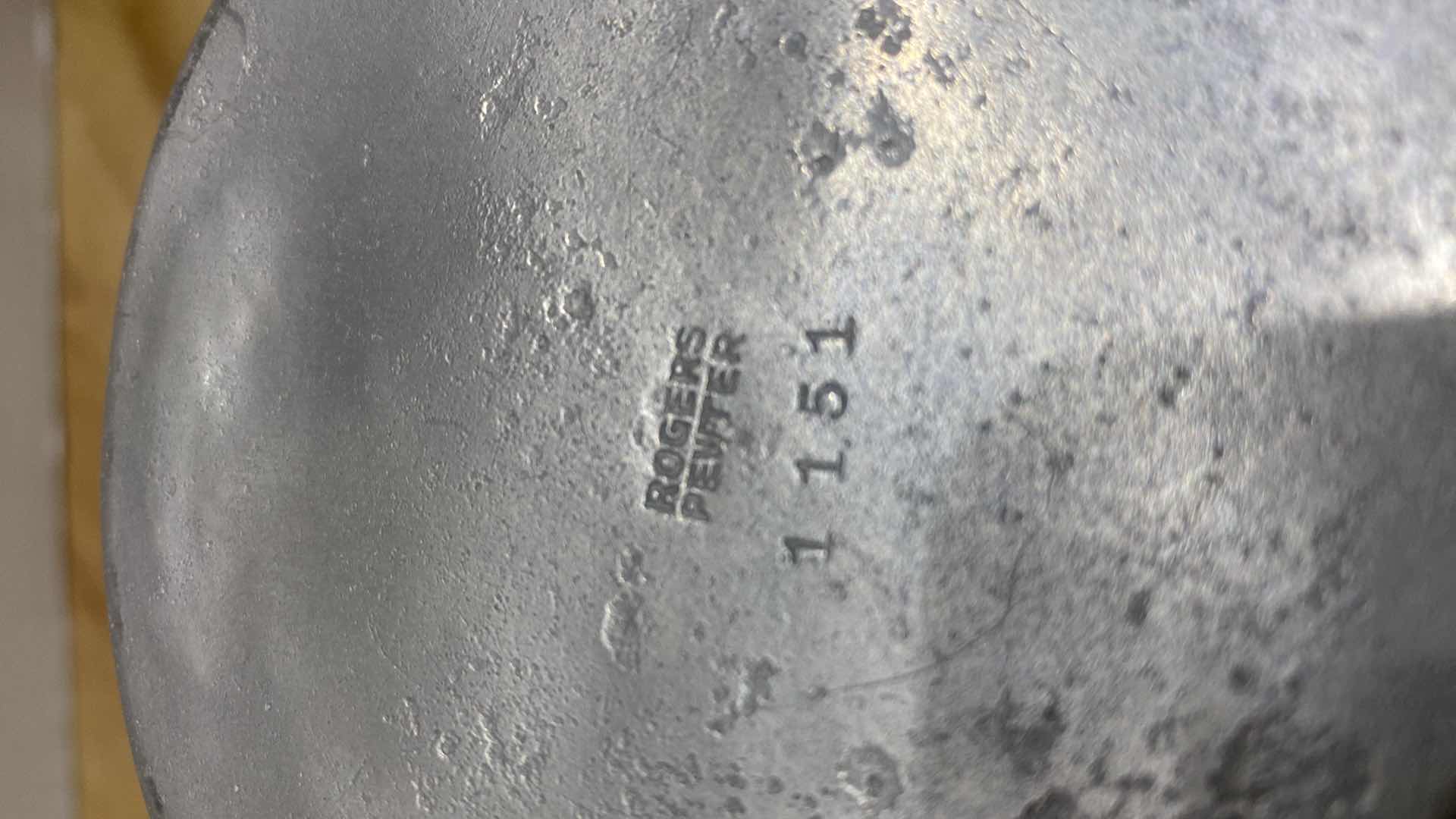 Photo 1 of AUTHENTIC REPRODUCTION PEWTER JEFFERSON CUP H6 1/2”