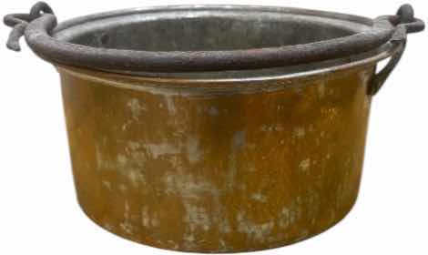 Photo 1 of COPPER PLATED POT 12” X 5 1/4”