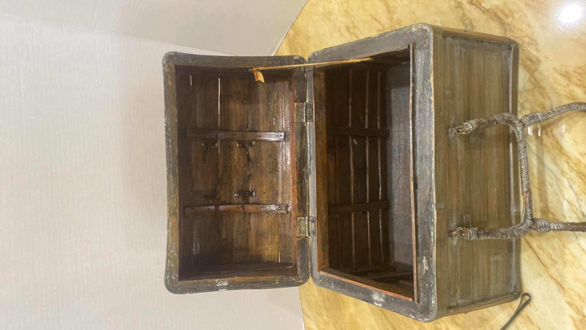 Photo 1 of WOOD BOX DECOR 12” X 7 1/2” EACH 10 1/2”