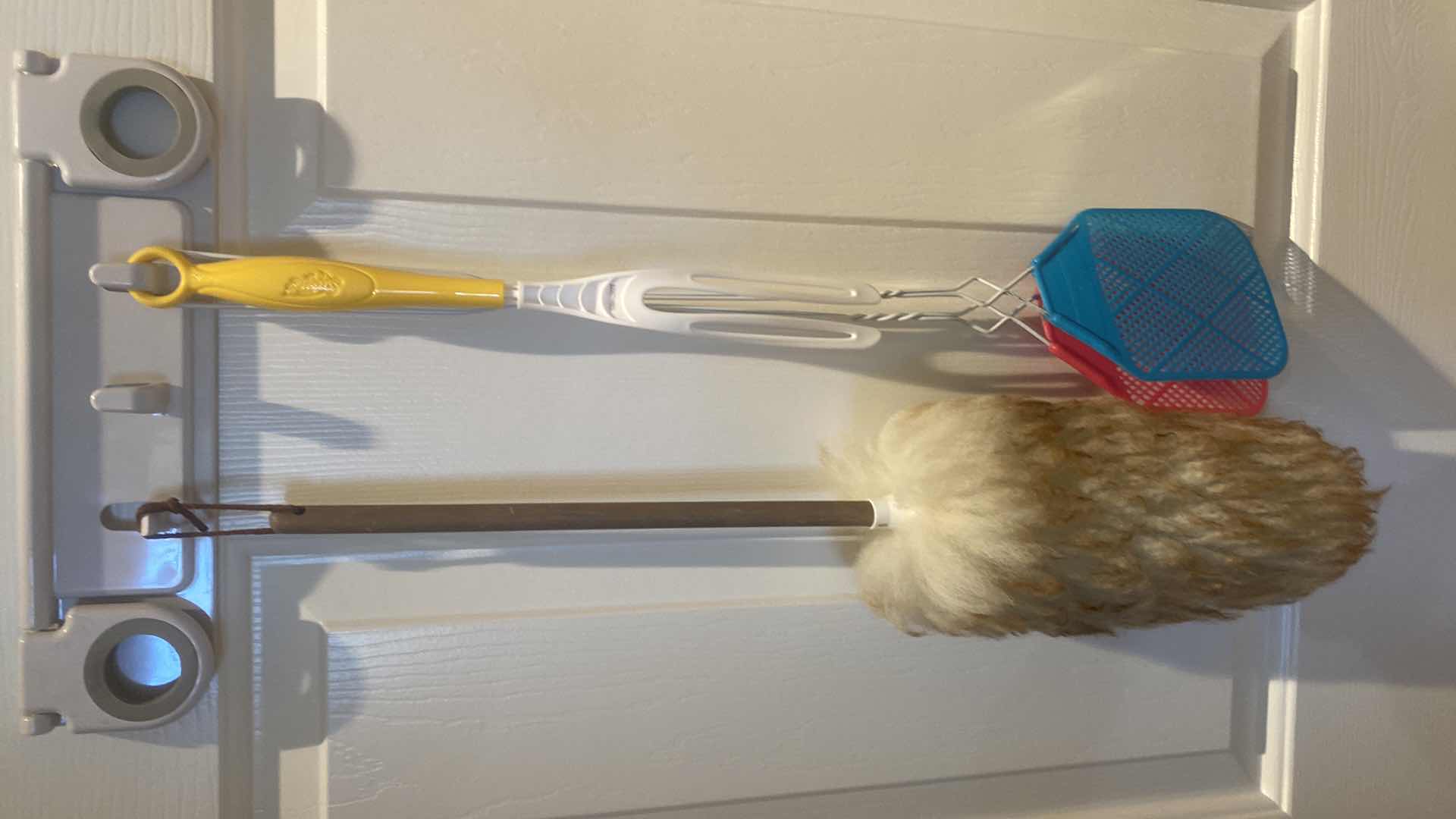 Photo 1 of CONTENTS OF KITCHEN PANTRY, CLEANING TOOLS & CLEANING SUPPLIES