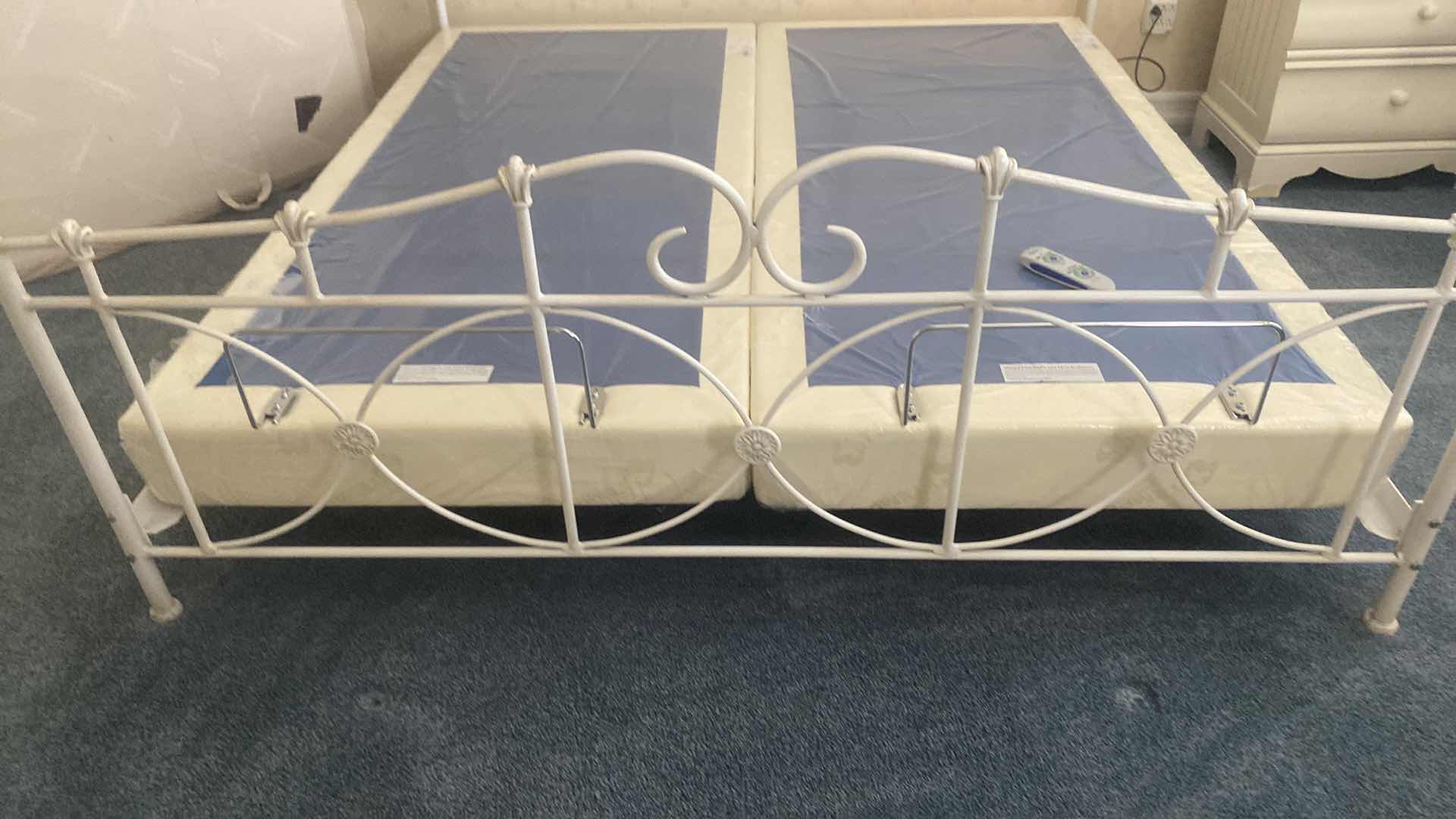 Photo 1 of CALIFORNIA KING SIZE TEMPERPEDIC FULL MOTION BASE ADJUSTABLE BED WITH MASSAGE 75” X 79” INCLUDES BEDFRAME