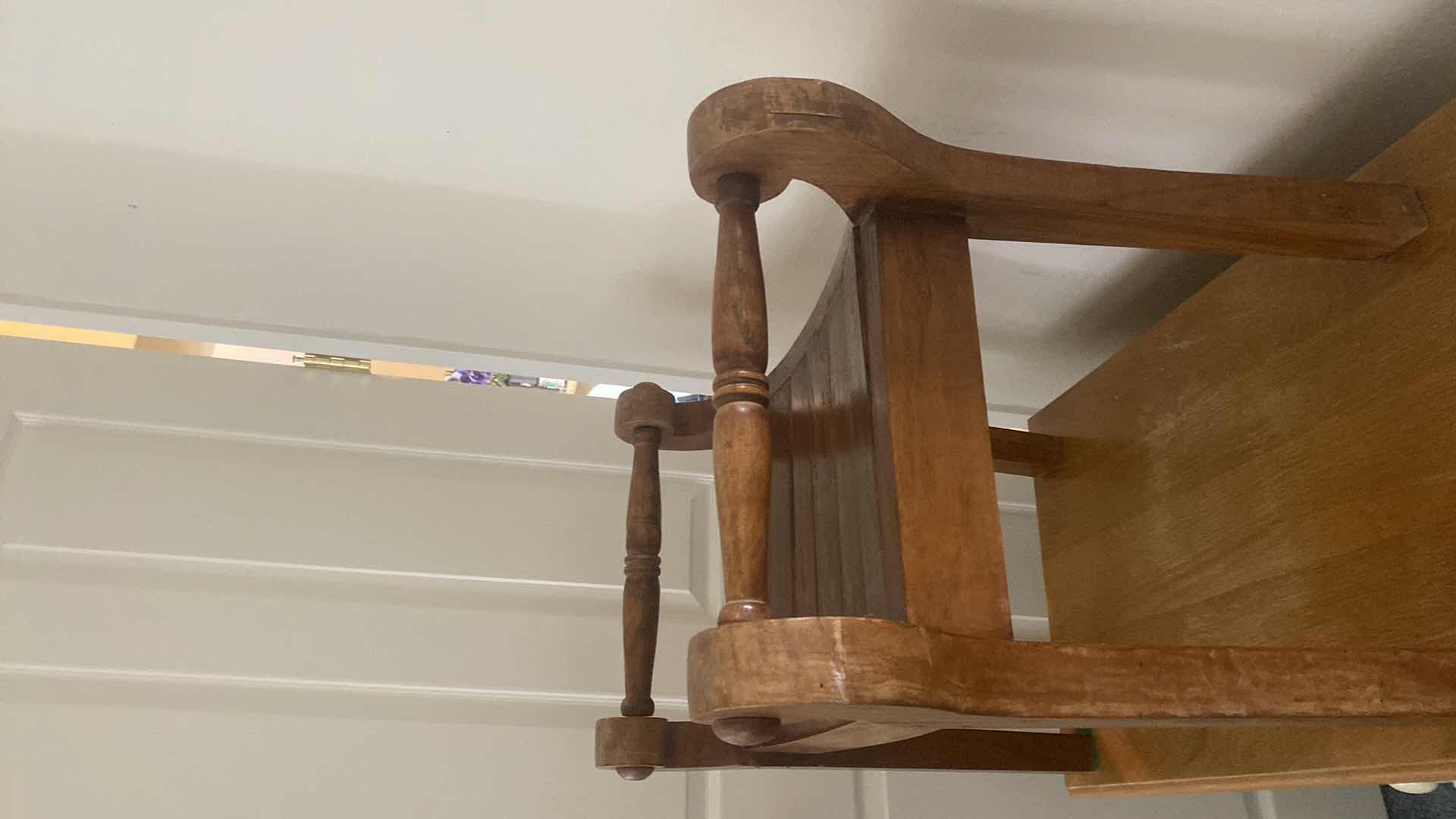 Photo 1 of WOOD BENCH 24 1/2” X 15” H 21”