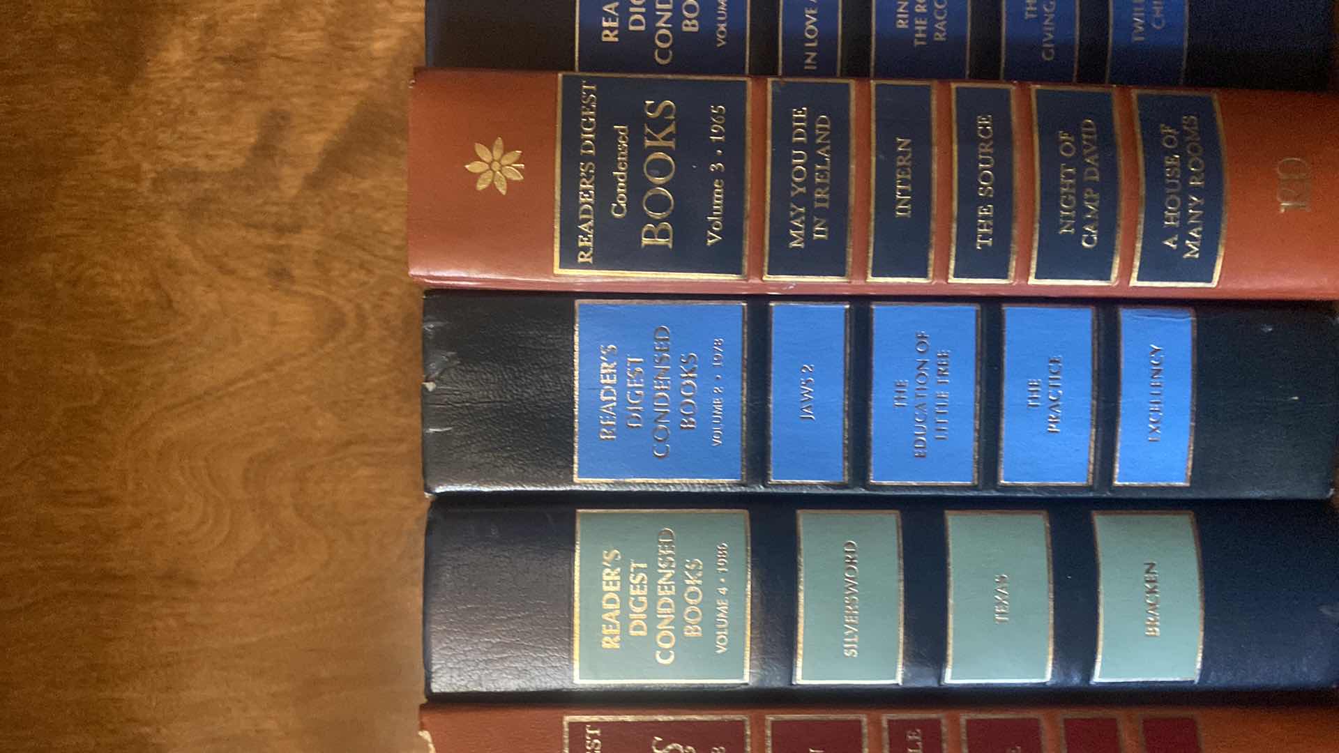 Photo 1 of SHELF OF BOOKS READERS DIGEST CONDENSED