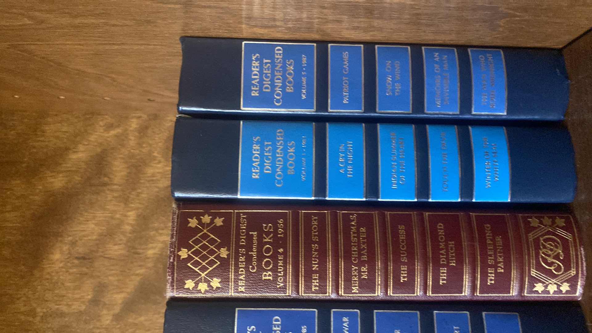 Photo 1 of SHELF OF BOOKS READERS DIGEST CONDENSED