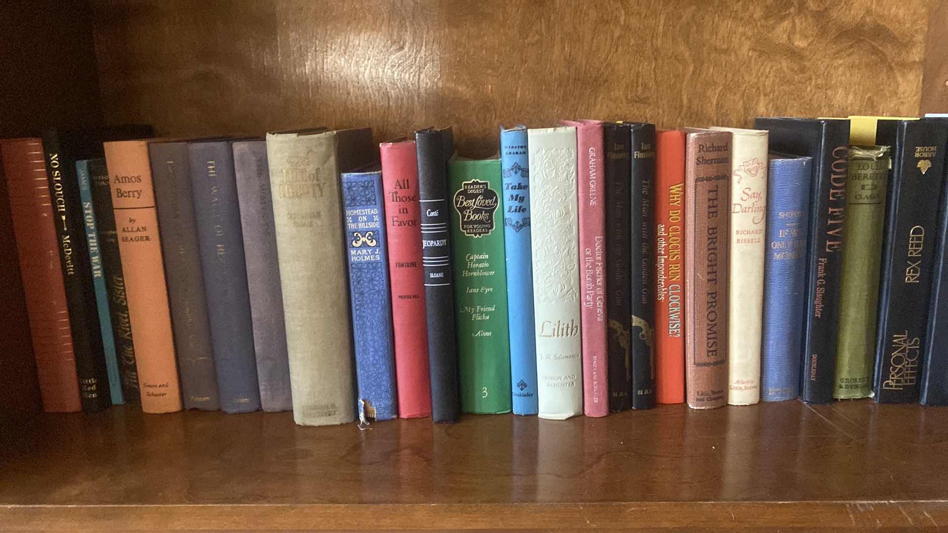 Photo 1 of SHELF OF BOOKS