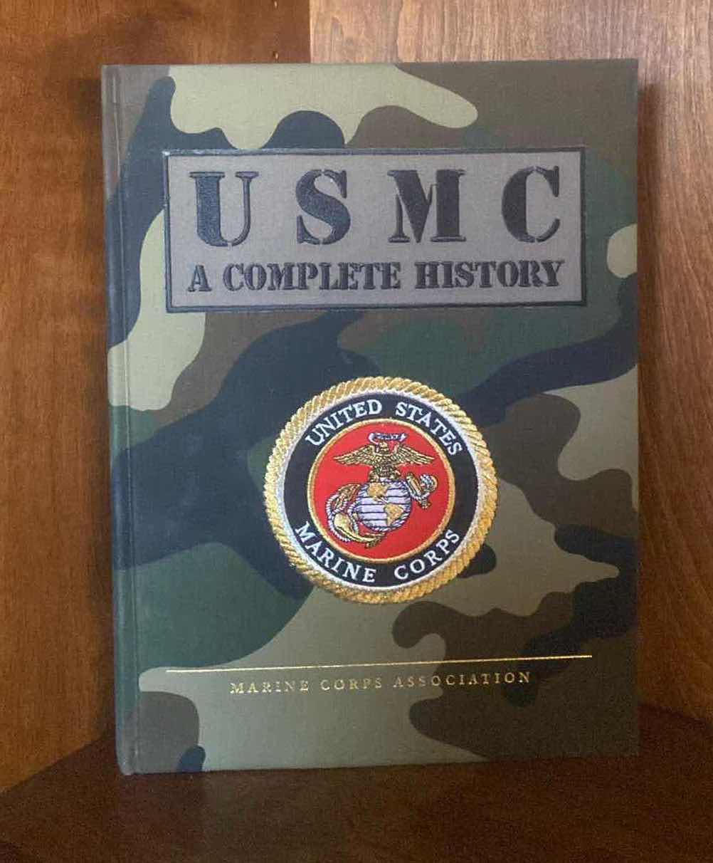 Photo 1 of USMC A COMPLETE HISTORY BOOK
