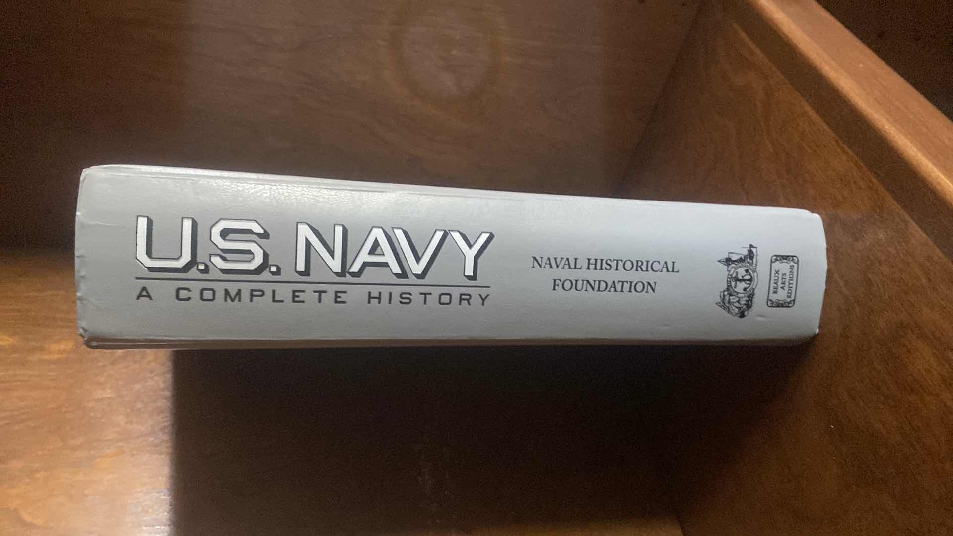 Photo 1 of US NAVY A COMPLETE HISTORY BOOK