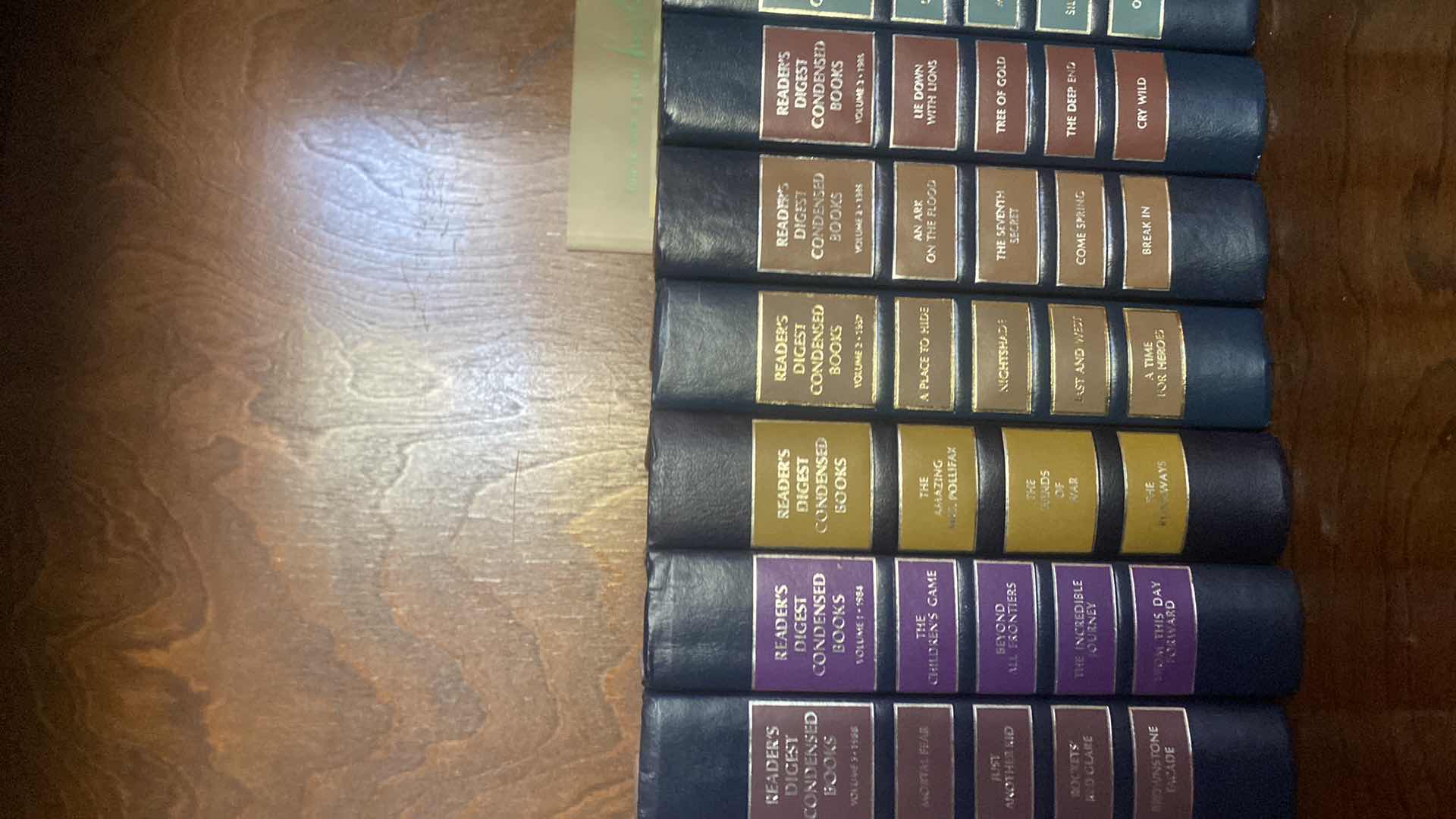 Photo 1 of SHELF OF BOOKS READERS DIGEST CONDENSED