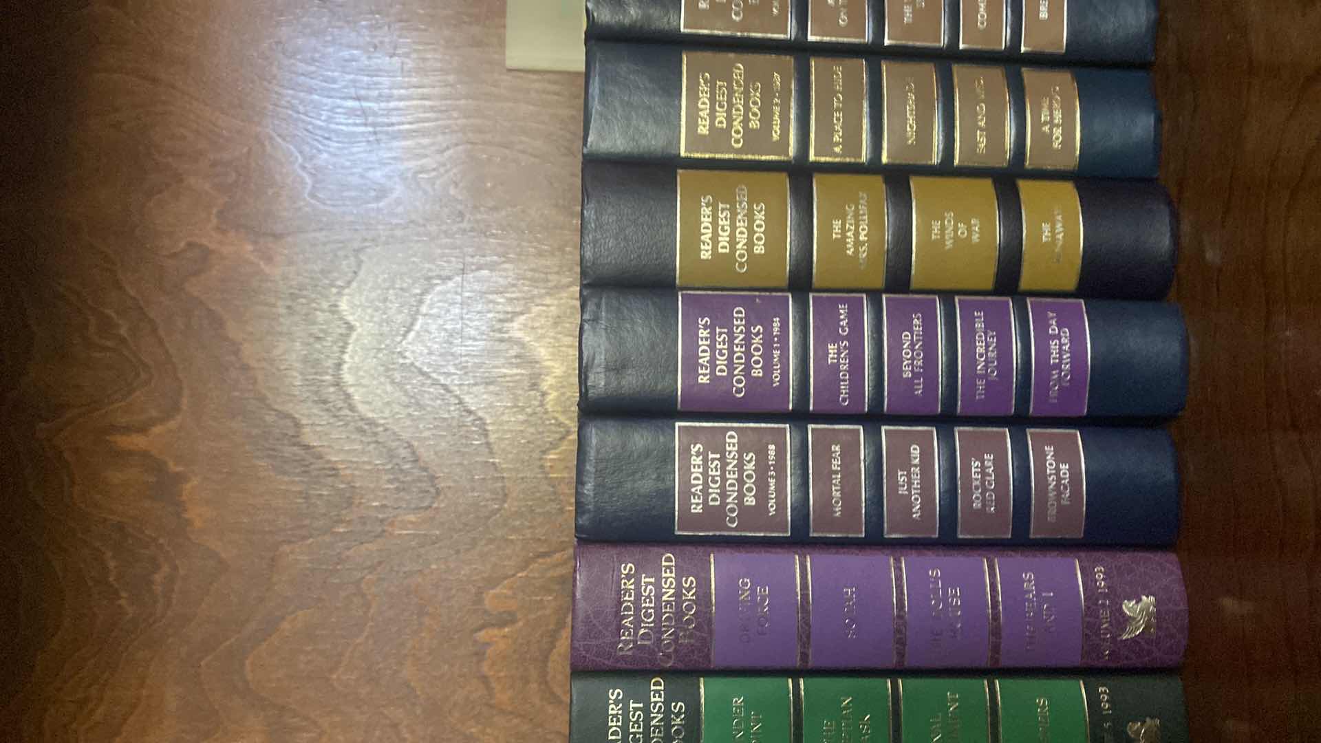 Photo 1 of SHELF OF BOOKS READERS DIGEST CONDENSED