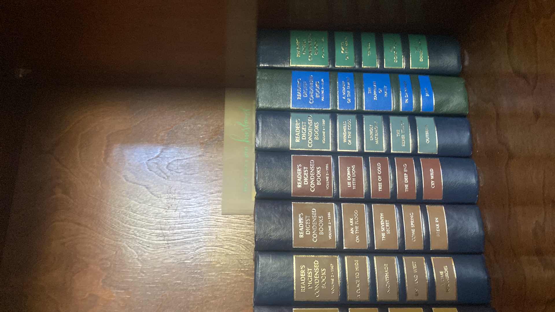 Photo 1 of SHELF OF BOOKS READERS DIGEST CONDENSED