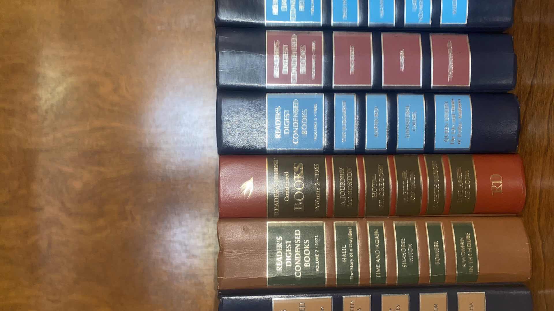 Photo 1 of SHELF OF BOOKS READERS DIGEST CONDENSED