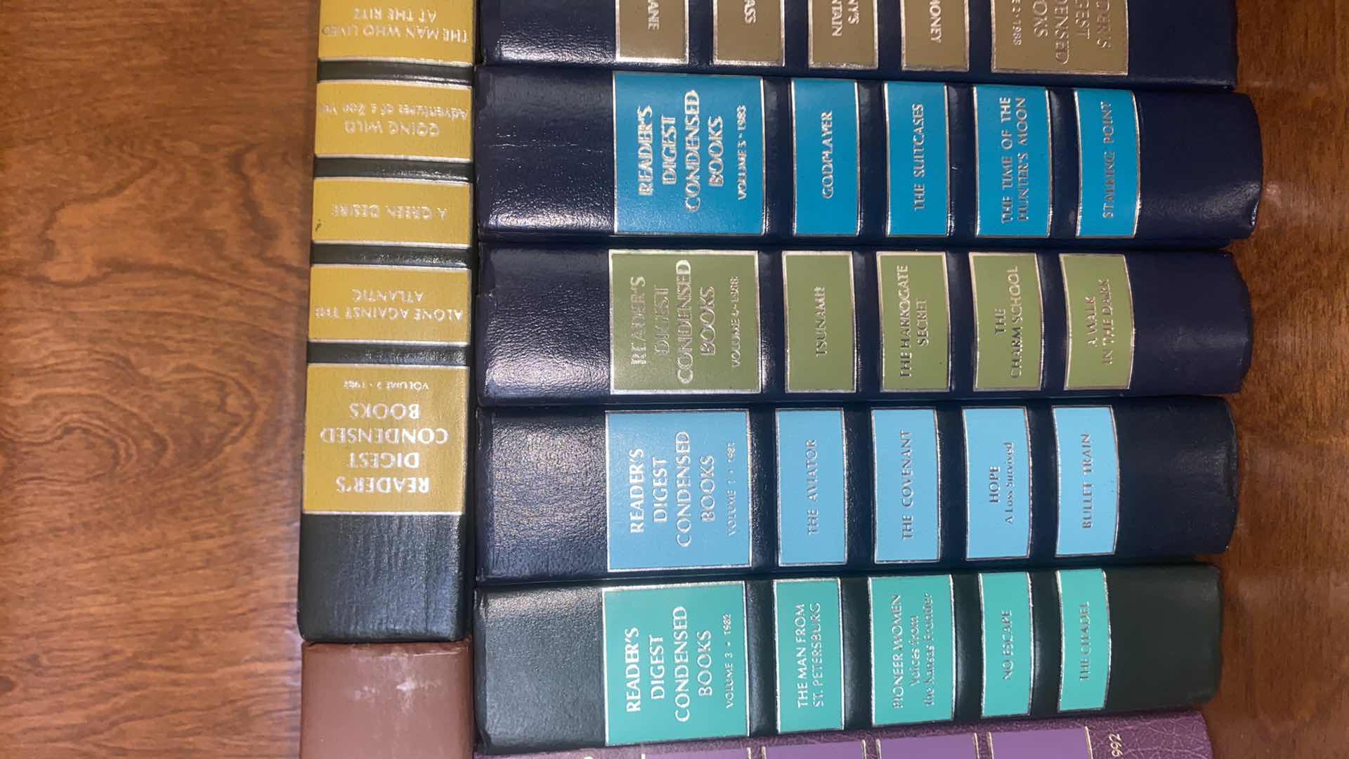 Photo 1 of SHELF OF BOOKS READERS DIGEST CONDENSED