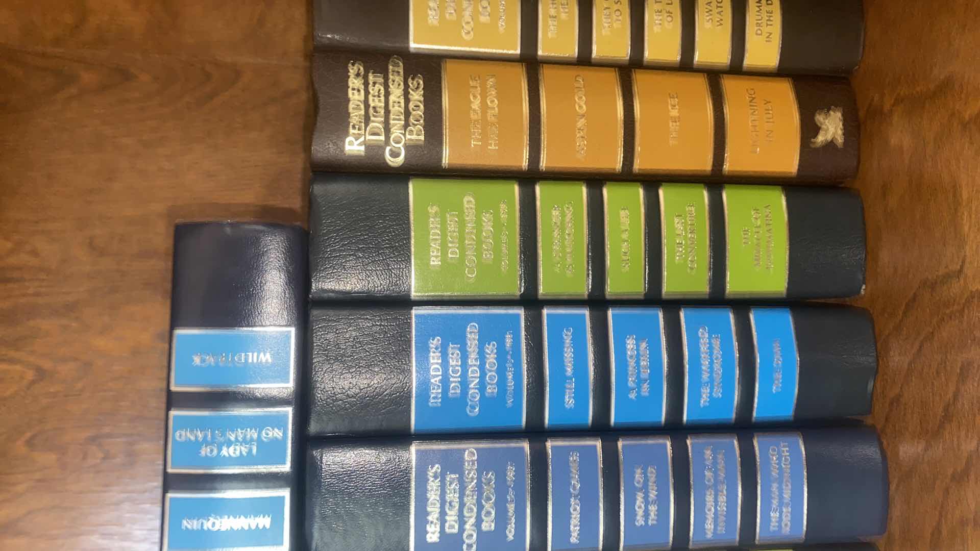 Photo 1 of SHELF OF BOOKS READERS DIGEST CONDENSED