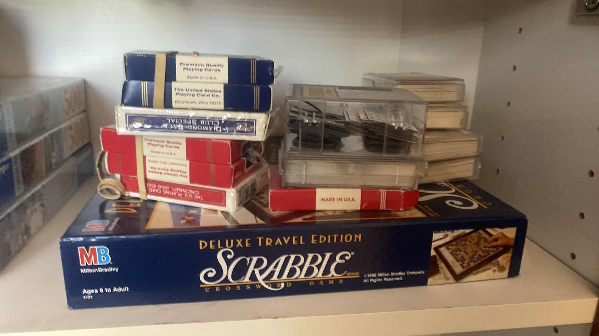 Photo 1 of CONTENTS OF CABINET BOARD GAMES AND PUZZLES