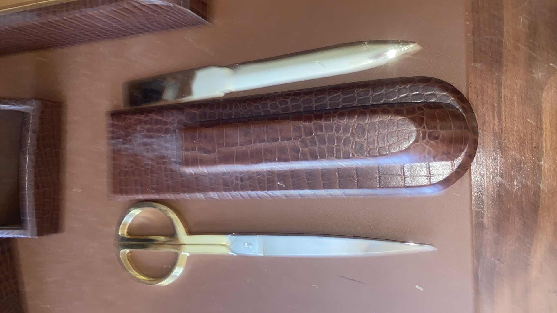 Photo 1 of EXECUTIVE EIGHT PIECE DESK SET